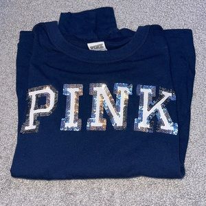 long sleeve pink shirt